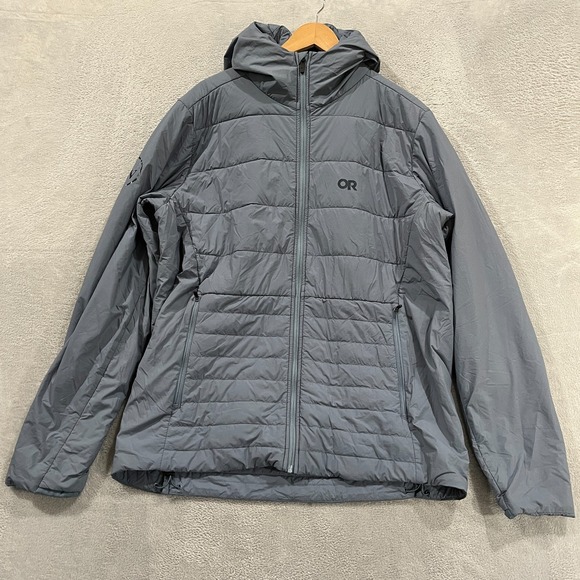 Outdoor Research Other - Outdoor Research Mens XL Shadow Insulated Hoodie Puffer Jacket Zip Quilted Blue